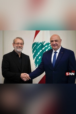 Ali Larijani Affirms Tehran’s Support for Lebanon During Beirut Visit