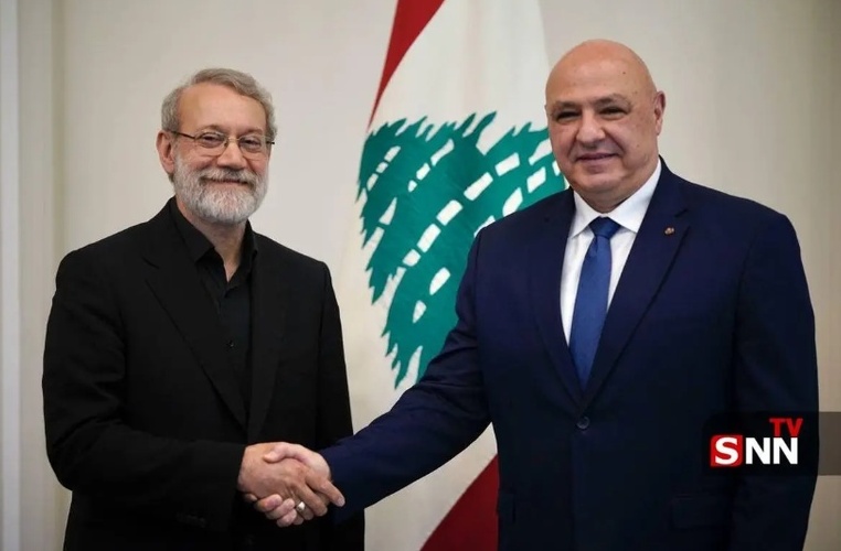 Ali Larijani Affirms Tehran’s Support for Lebanon During Beirut Visit