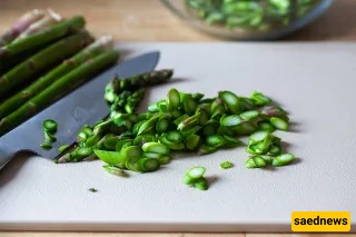 Asparagus Galette recipe