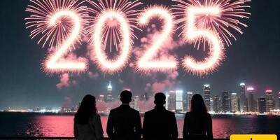 The Grand Celebration Of The New Year In Different Countries / Iranian and foreign actors in the excitement of 2025.