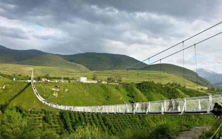 Hir Glass Suspension Bridge
