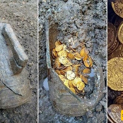 Discovery of an Ancient Treasure of Jewelry and Valuable Artifacts in Roudbar from the Iron Age + Photos