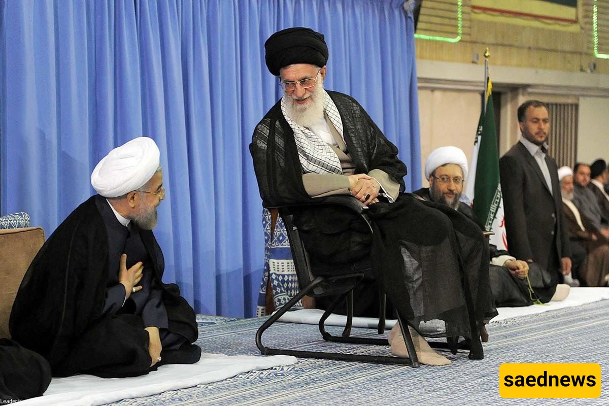 A Rare Glimpse at Iran’s Wartime Leadership: Supreme Leader and Rouhani Captured in Prayer on Warship Deck
