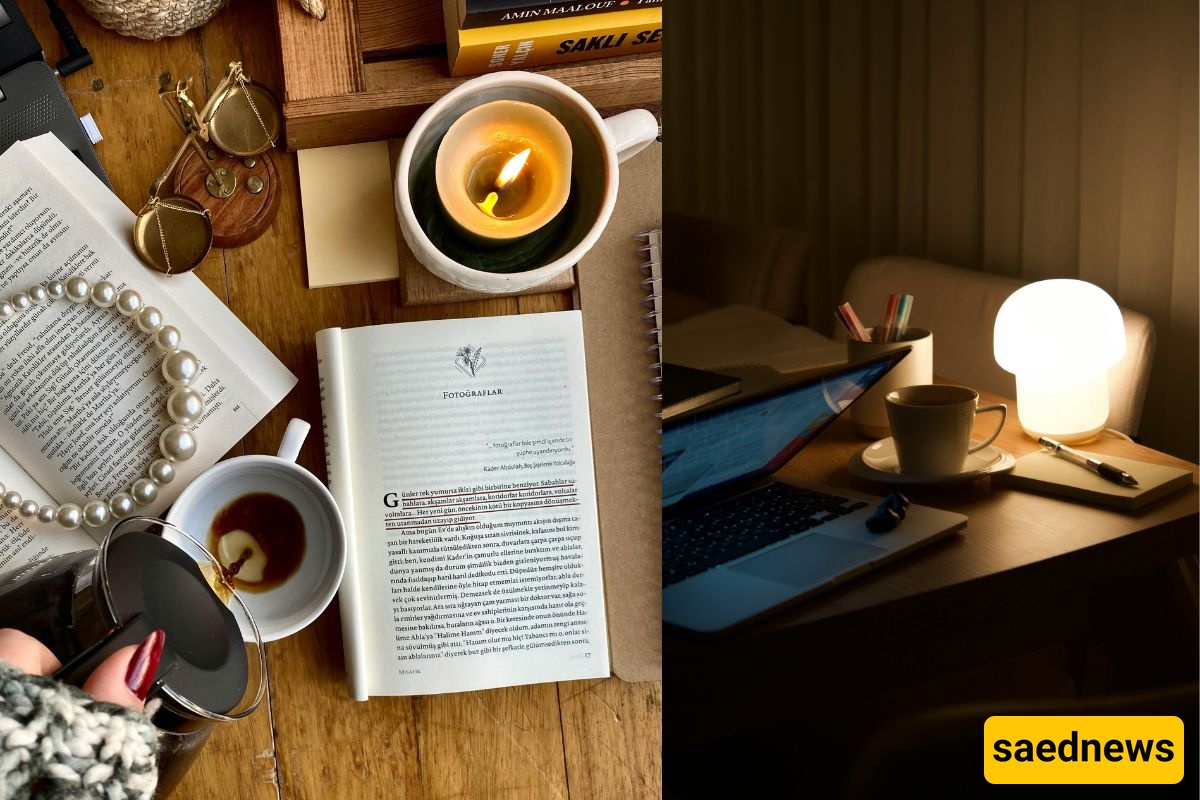 Cozy Study Corner Lamp