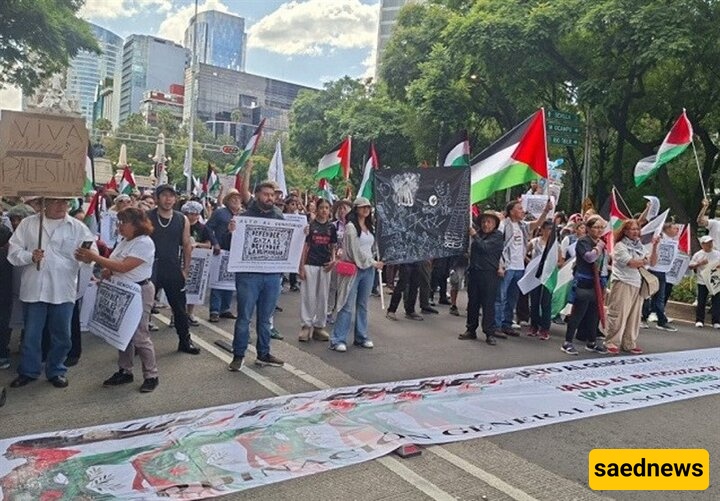 Mexicans Rally Against Israel’s Genocide in Gaza