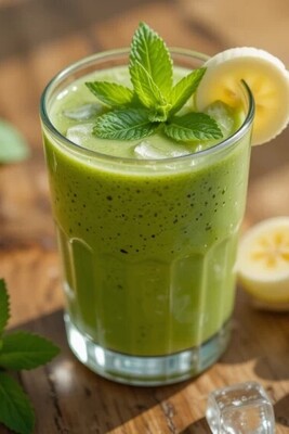 How to Make a Refreshing and Healthy Mint Smoothie