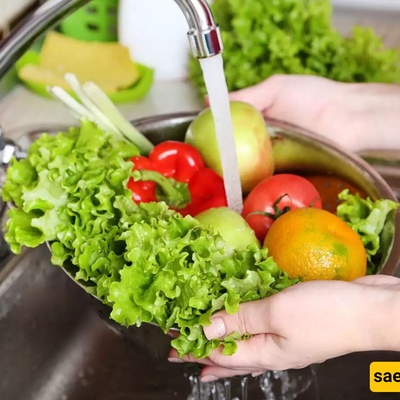 Washing Vegetables with Salt or Dishwashing Liquid Is Not Recommended
