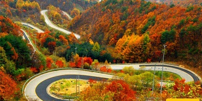 Autumn Views Along Chalus Road