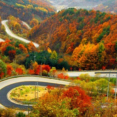 Autumn Views Along Chalus Road