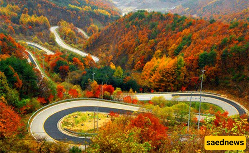 Autumn Views Along Chalus Road
