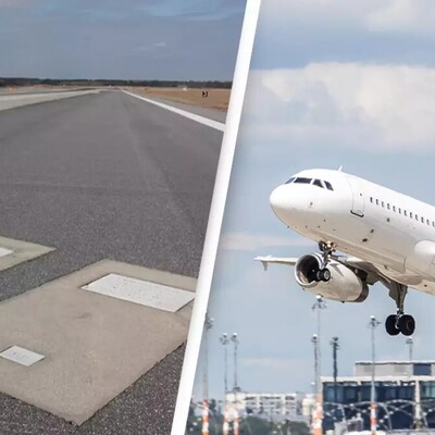 The Strange and Mysterious Story of Two Graves in the Runway of an Airport + Photo