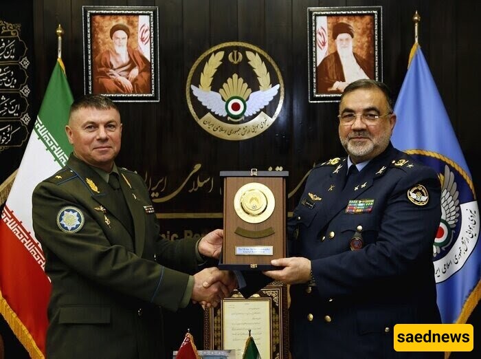 Iran and Belarus Air Force Commanders Engage in Strategic Bilateral Talks to Strengthen Military Cooperation