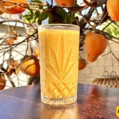 How to Make Persimmon Milk for Two People