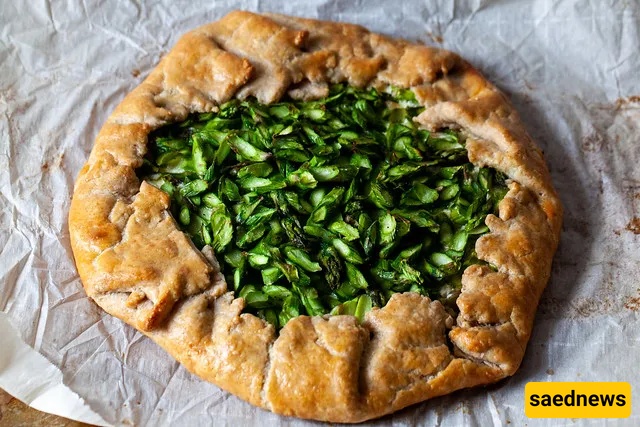 Asparagus Galette recipe