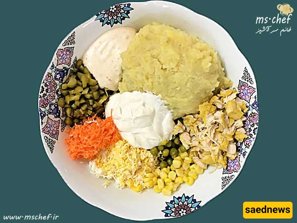 Olivieh salad