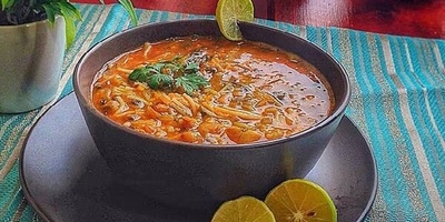Recipe for Turkish Düğün Soup with Mini Meatballs + Ingredients