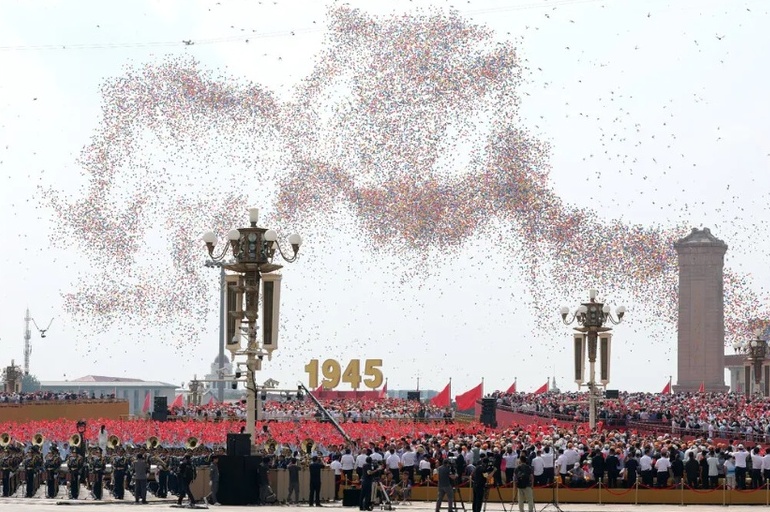 China’s most extensive military parade