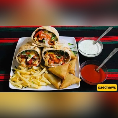 Afghani burger: the humble lavash roll bringing authentic Afghan flavours to the home kitchen