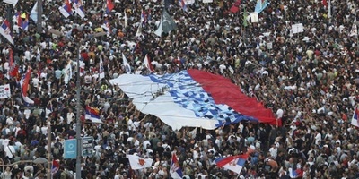 Clashes Erupt at Serbian Anti-Government Protests, with Dozens Injured