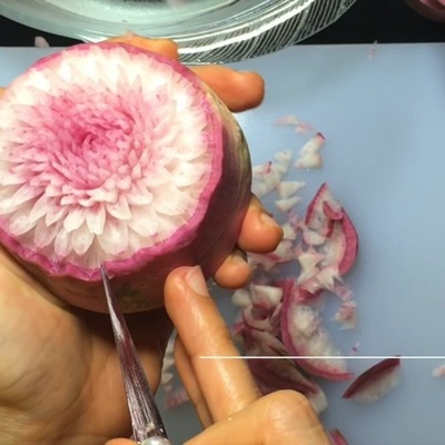 Stunning Radish Decorations for Table Styling – Video