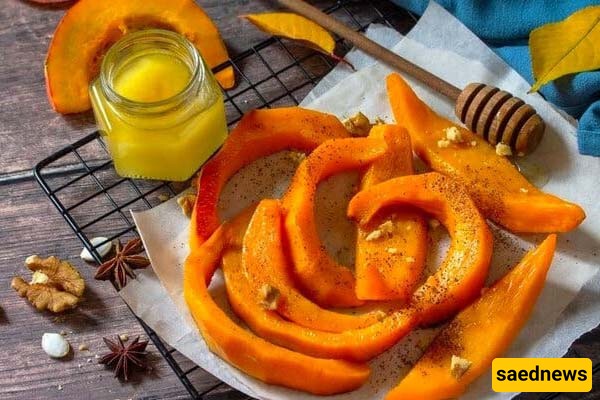 How to Make a Sugar-Free Autumn Dessert with Pumpkin, Grape Molasses, and Walnuts; An Authentic Flavor for Cozy Long Autumn Nights Gatherings!