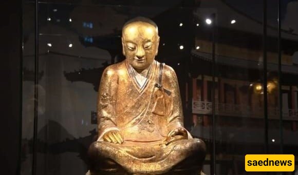 Human Remains Found Inside a 1,000-Year-Old Golden Buddha Statue + Photos