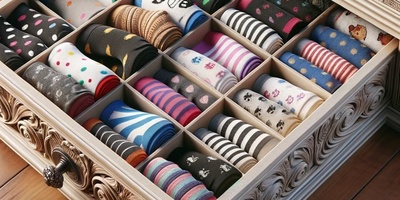 Best Ways To Organize Socks Neatly And Efficiently