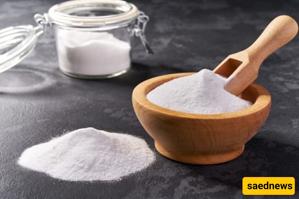 Sugar and baking soda 