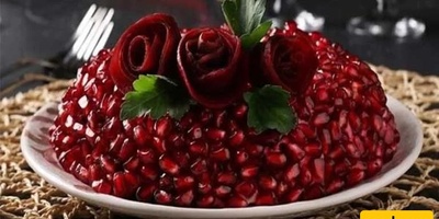 Pomegranate Olivier Salad Recipe, a Delicious Dish for Yalda Night