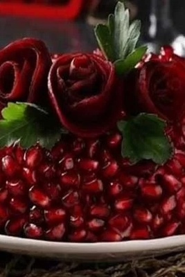 Pomegranate Olivier Salad Recipe, a Delicious Dish for Yalda Night