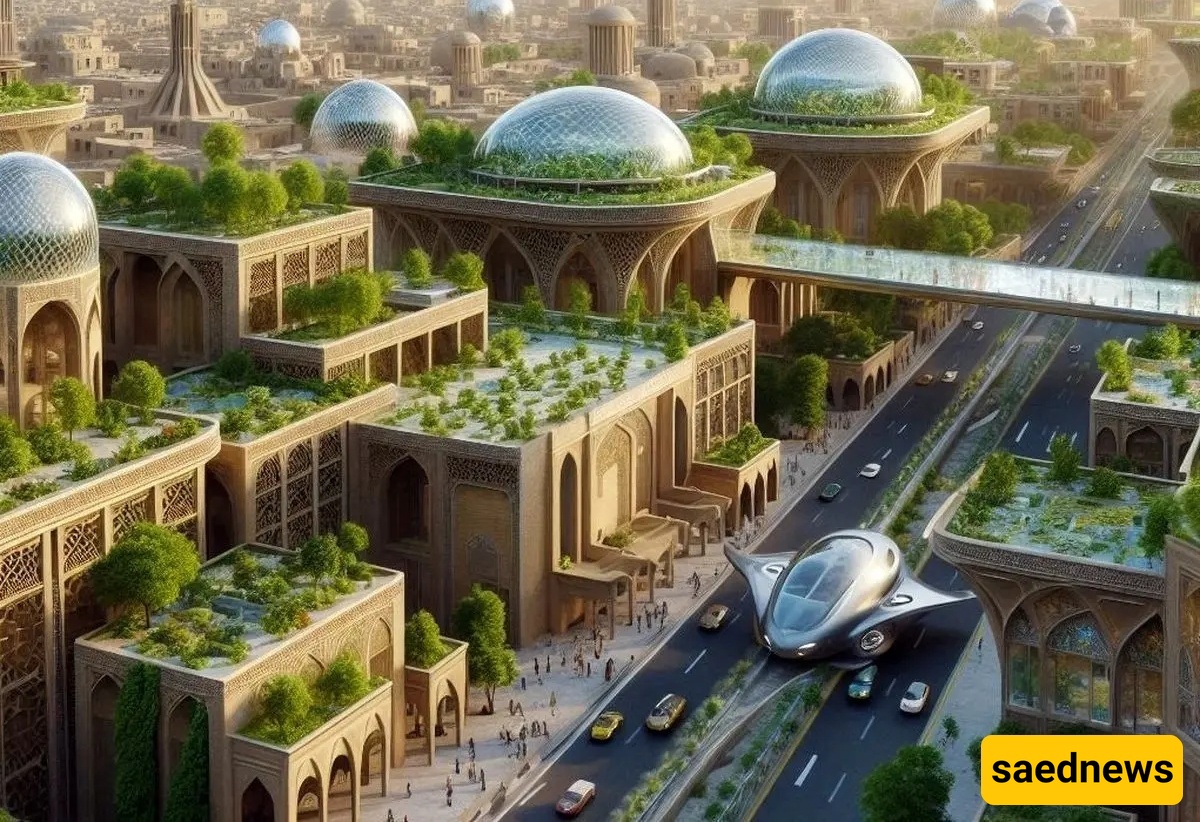 Extraordinary Architecture of Yazd in 3024: AI’s Stunning Vision of a City That Touches the Future + Photos