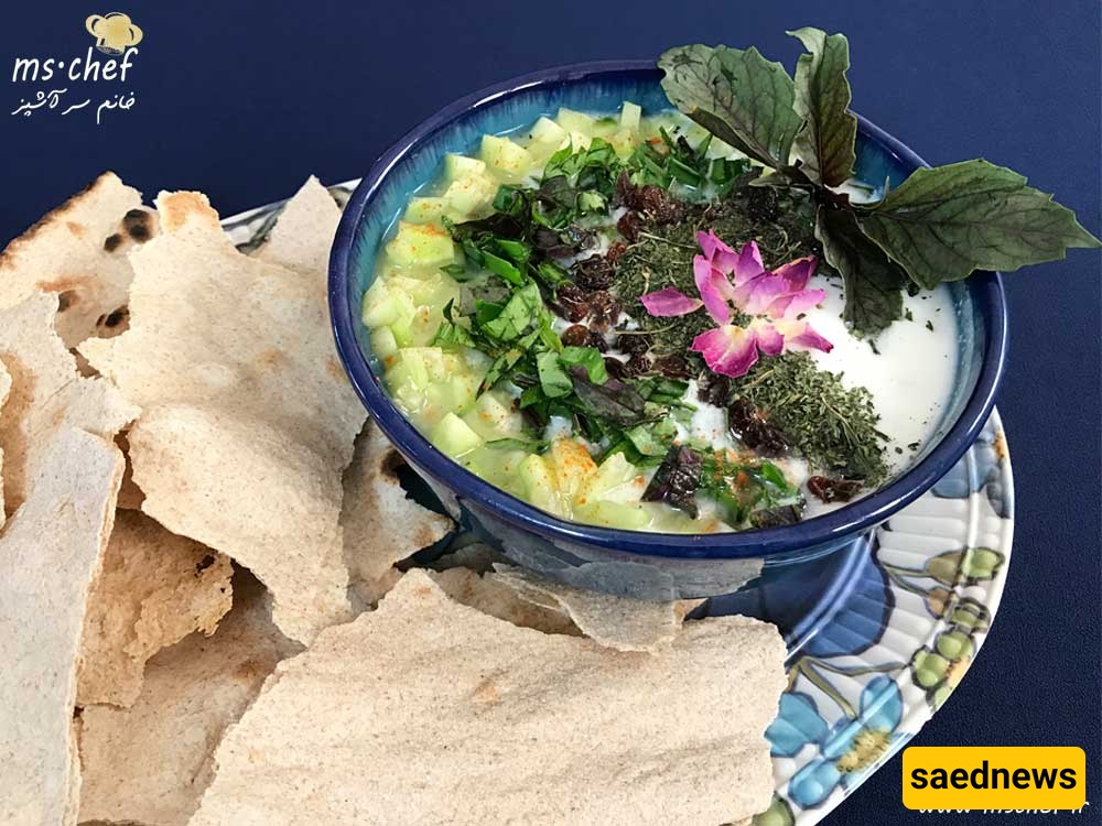 Chilled Ab Doogh Khiar — a Summer Staple from Iran