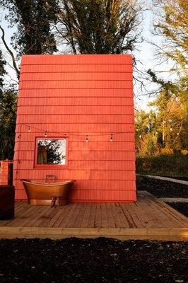 The Charming Architecture of the “Red Cottage” in the Heart of the Forest + Images | See Inside This Small Accommodation