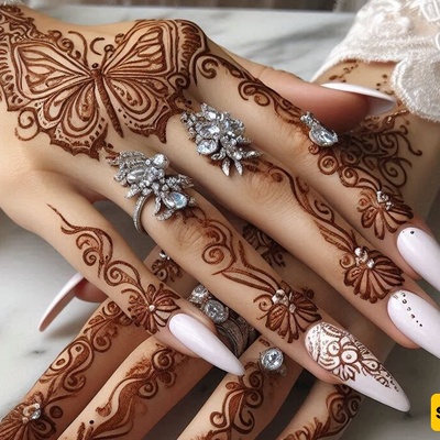 New Henna Designs to Match Your Hand Shape | Which Pattern Suits Me Best?