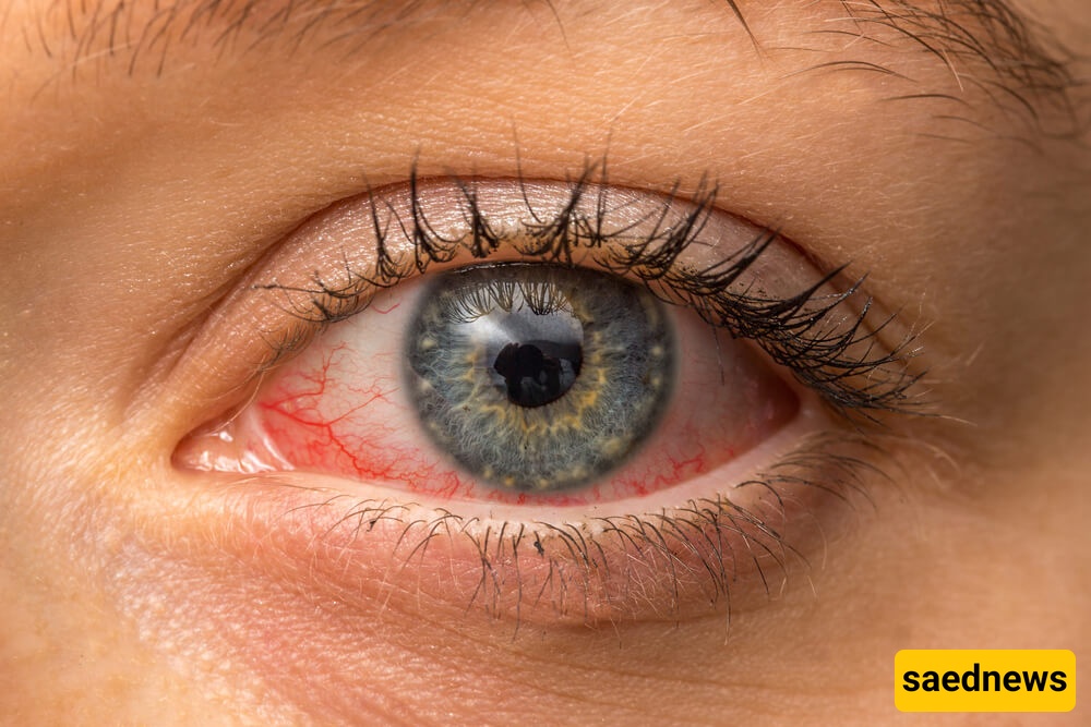 eye sunburn
