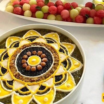 12 Colorful and Eye-Catching Ash Reshteh Decor Ideas for the Newlyweds’ Table — Designs That’ll Make Your Feast Truly Unforgettable 😋