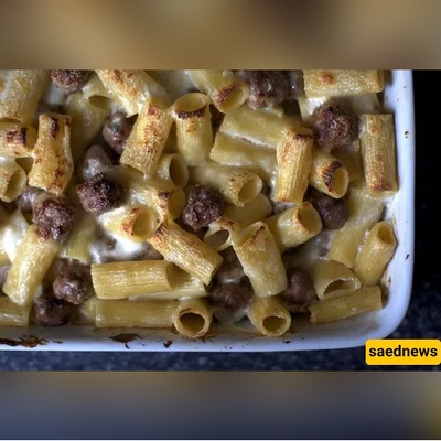 This Cozy Baked Rigatoni Hides Dozens of Tiny Meatballs — The Snow Day Comfort You Need