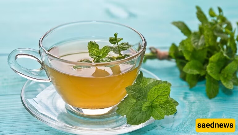 Peppermint tea