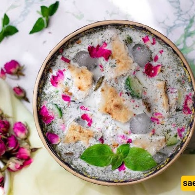 Elegant Cucumber Yogurt Soup (Ab Doogh Khiar) Recipe with Rich Flavor and Stylish Presentation