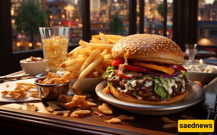 Delicious But Dangerous: How Fast Food Harms Your Skin and Hair / Eating Sausages and Cold Cuts Can Cause Facial Acne