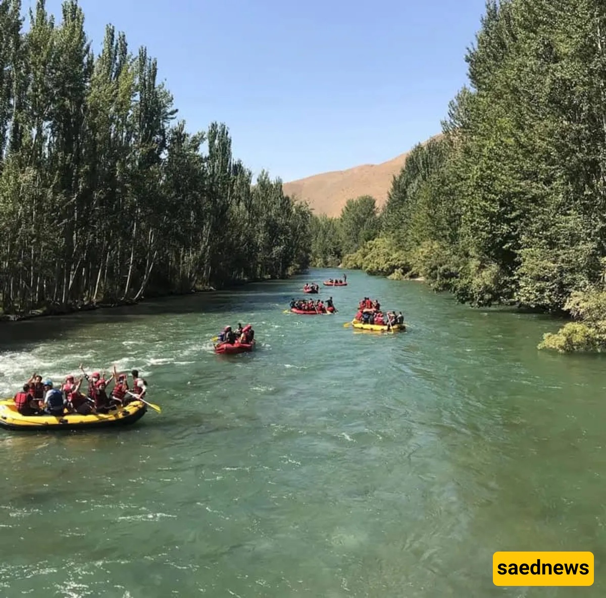 Zayandeh‑Rud Rafting