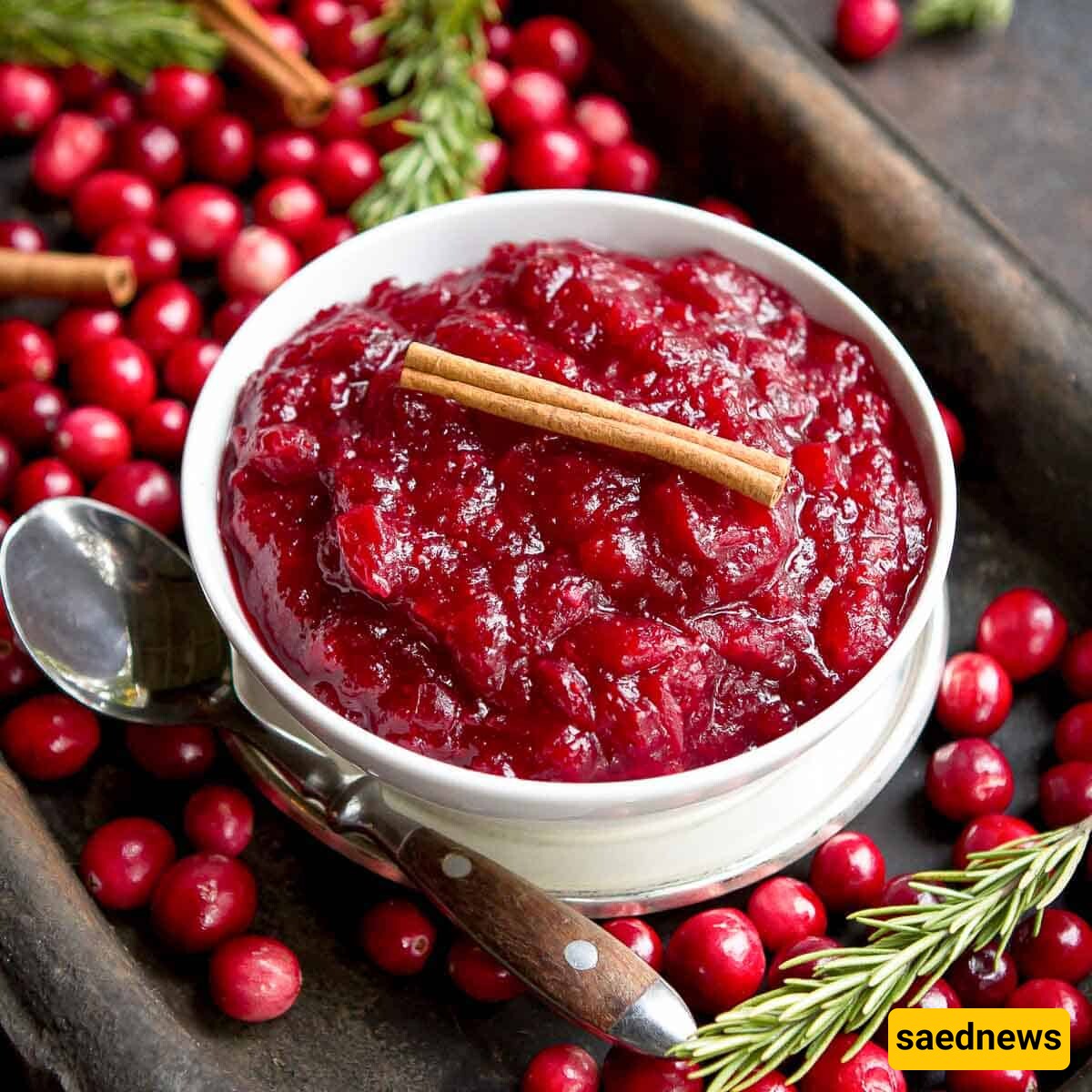 Cranberry sauce