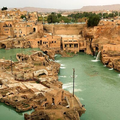 Shushtar's Ancient Waterfalls and Mills: Iran’s Hydraulic Engineering Wonder