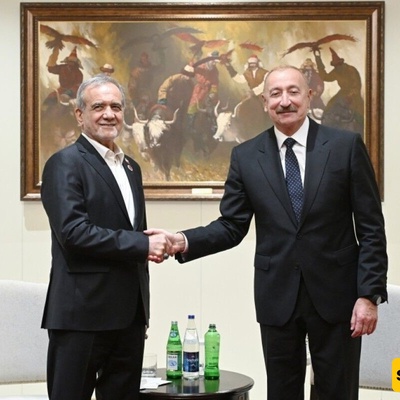 Pezeshkian and Aliyev Hold Talks on the Sidelines of SCO Summit