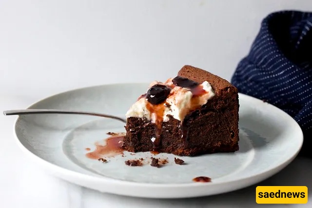sunken black forest cake