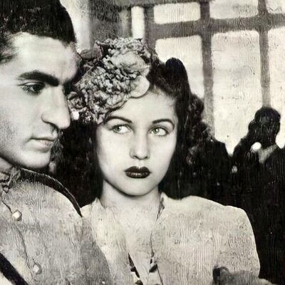 A Very Beautiful Pearl Set of Fawzia Fuad, The First wife of Mohammad Reza Pahlavi, and Her Sister At a Special Party.