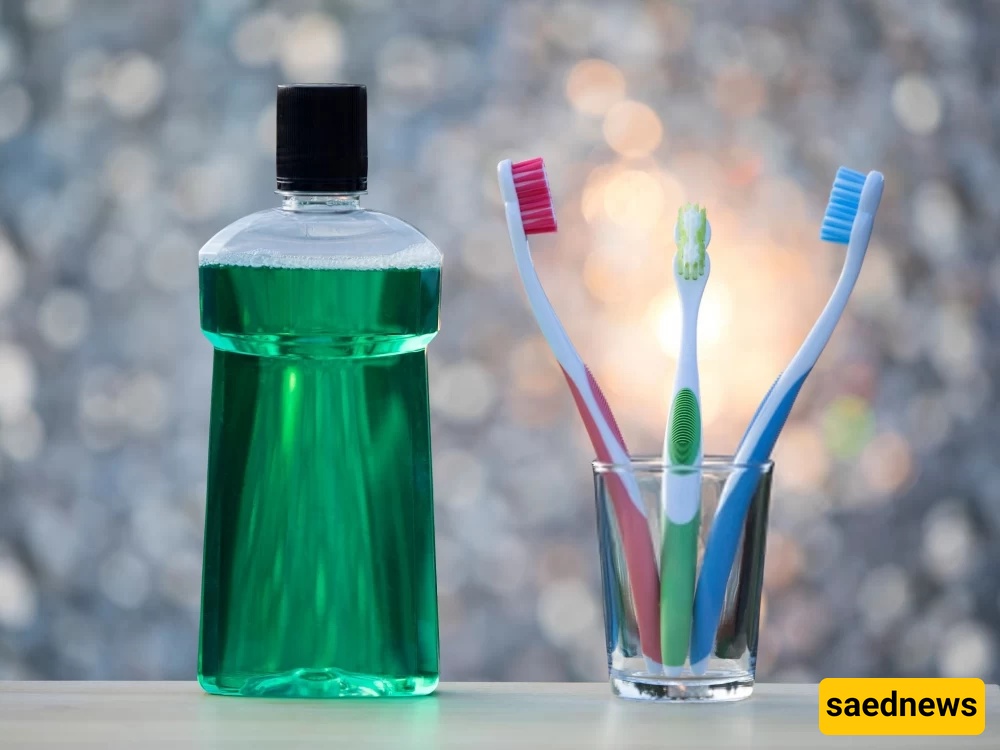 alcohol-containing mouthwash