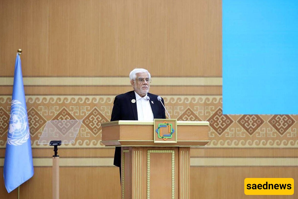 Vice President Aref Highlights Iran’s Role in Regional Transit at UN Conference on LLDCs