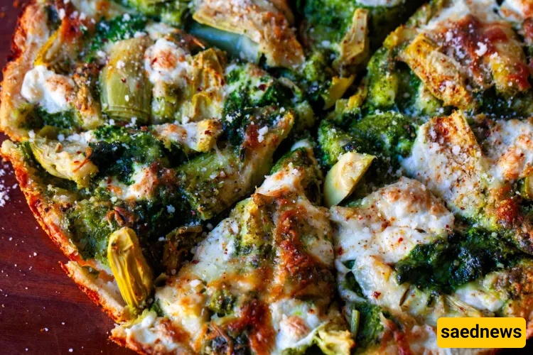 This Spinach & Artichoke Pan Pizza Will Make You Forget Thin-Crust Night