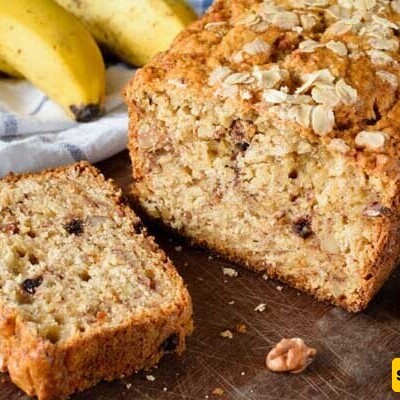 Delicious Afternoon Snack; How To Make An Exceptionally Tasty Banana Walnut Cake In A Formal Style!